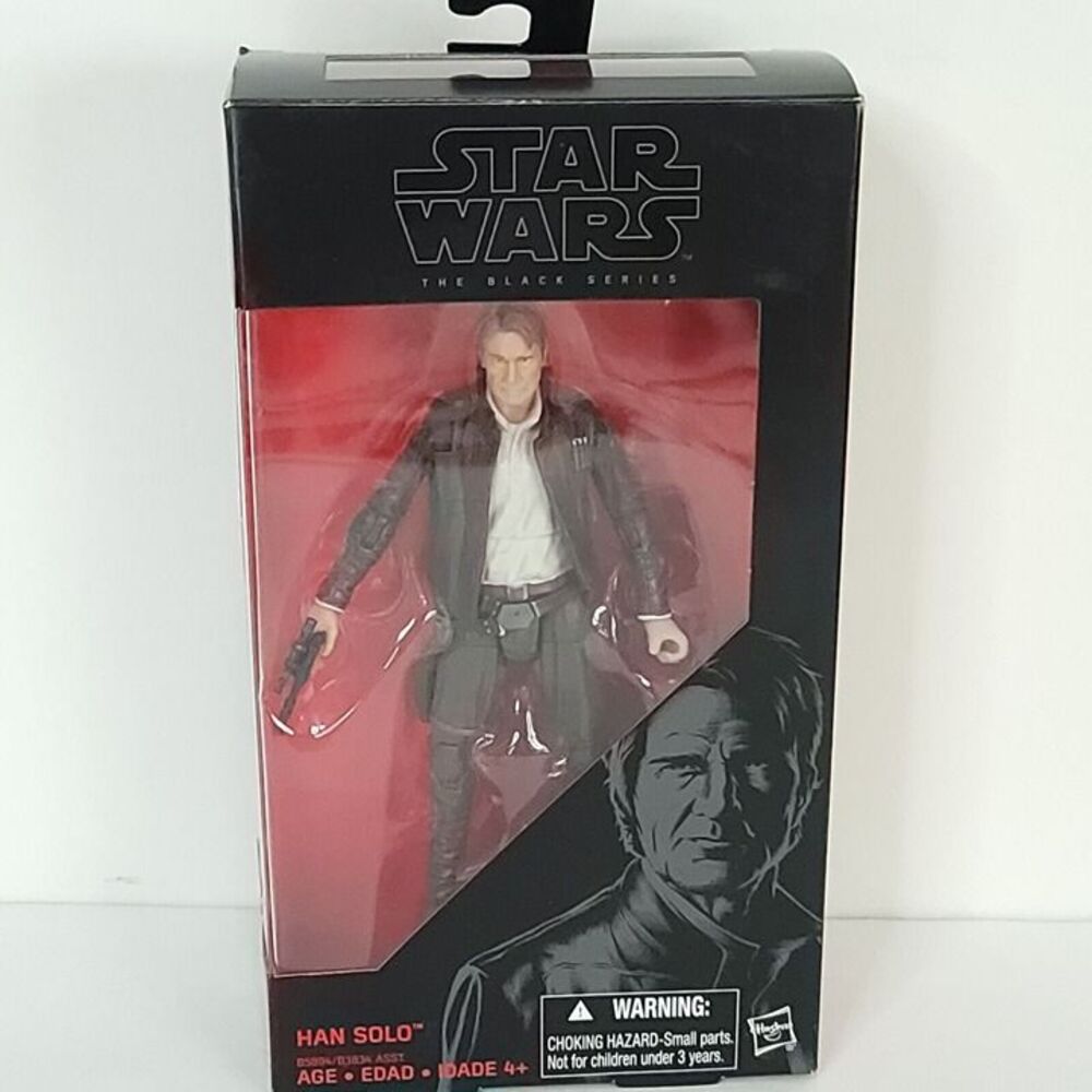 Hasbro Star Wars The Force Awakens Black Series 6" Han Solo Action Figure #18